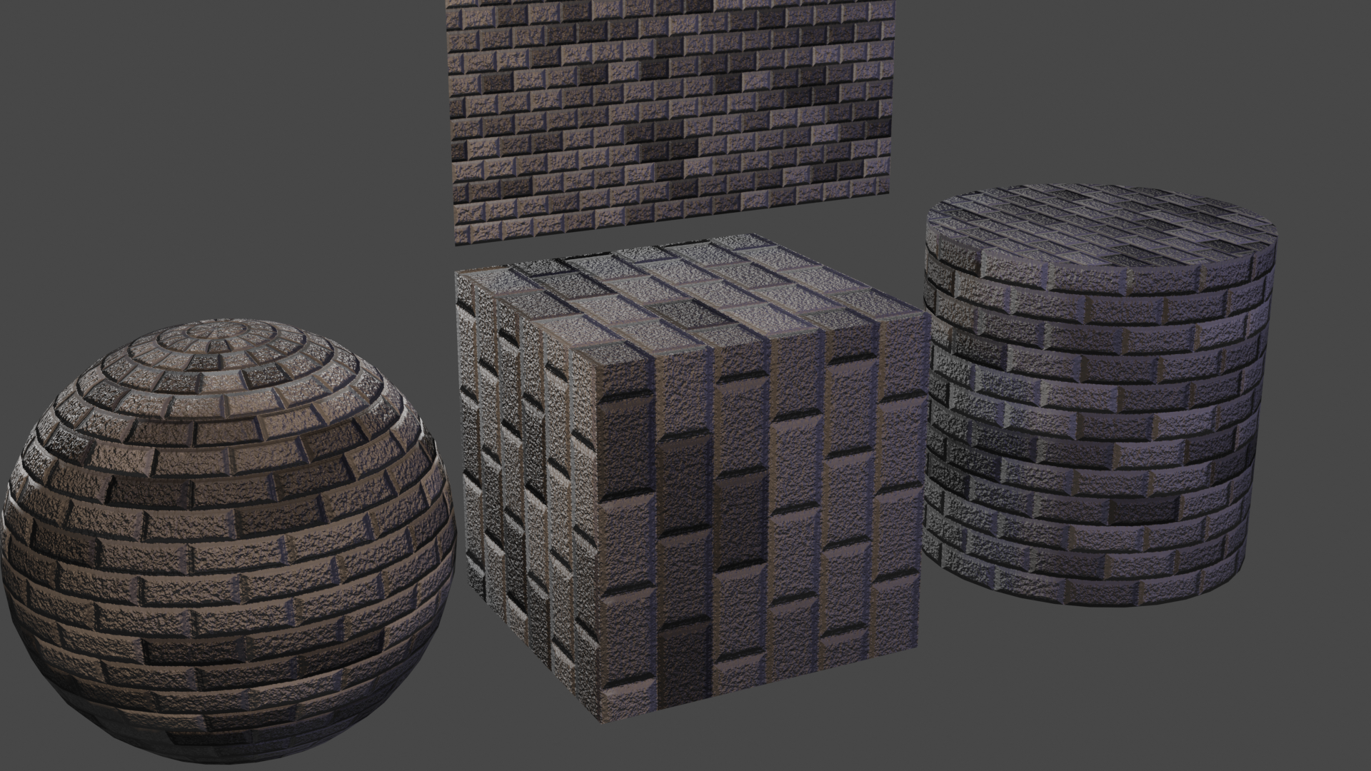 Procedural Stone Block Material preview image 1